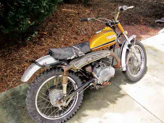 Joe’s Yamaha CT3 as found.